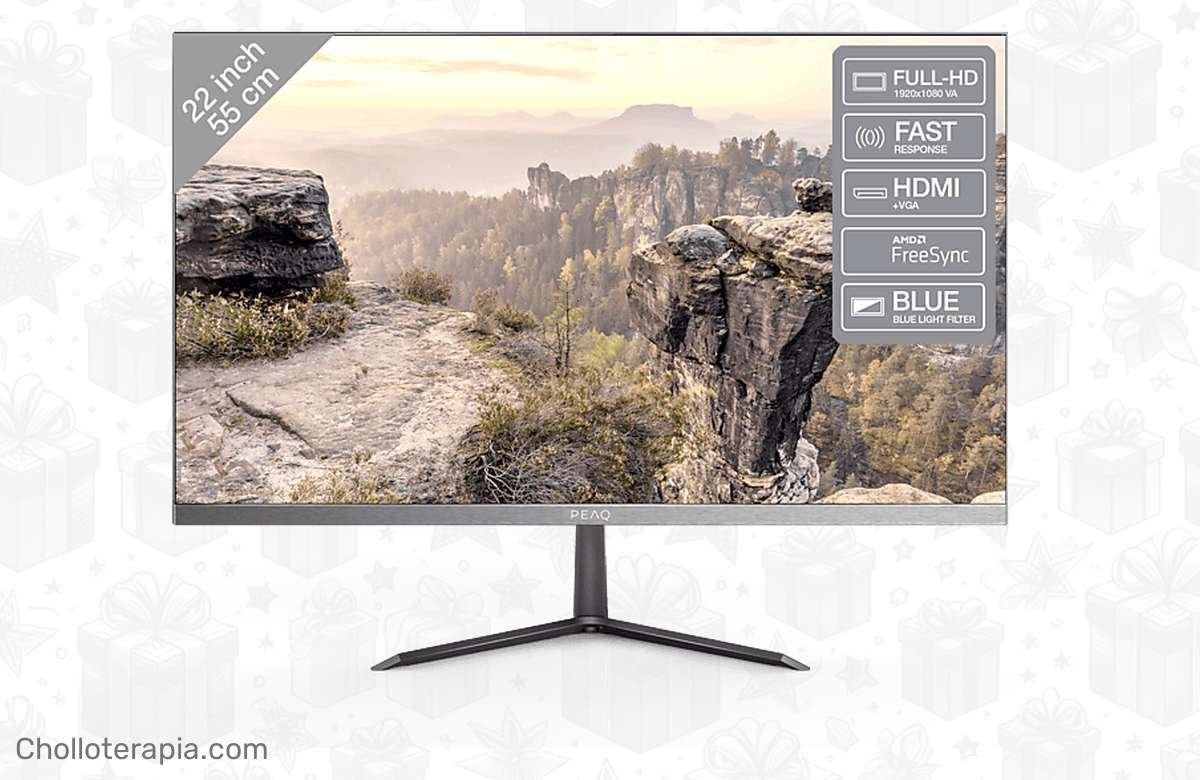 ¡No dejes pasar esta oportunidad: Lleva a casa un monitor 22 Full-HD a precio de ganga!