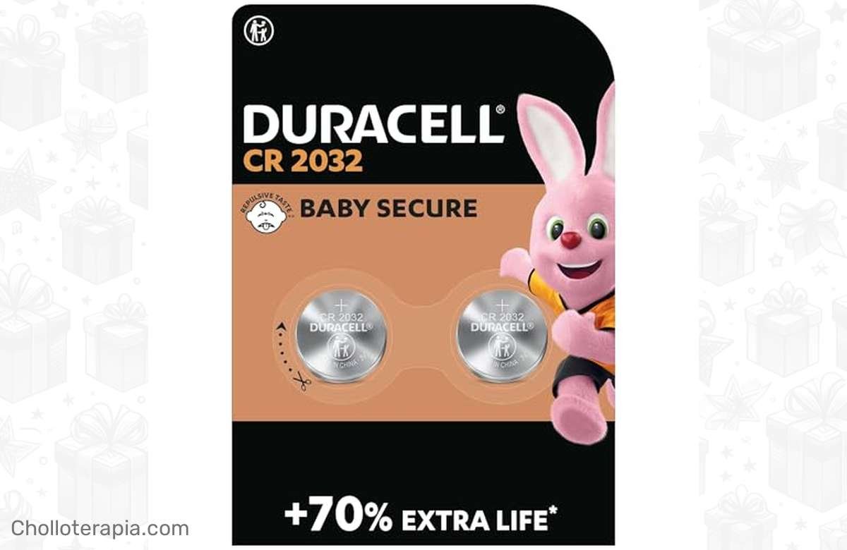 ¡No dejes que tus gadgets se apaguen! ¡Lleva pilas Duracell de litio 2032 de 3V a un precio increíble!