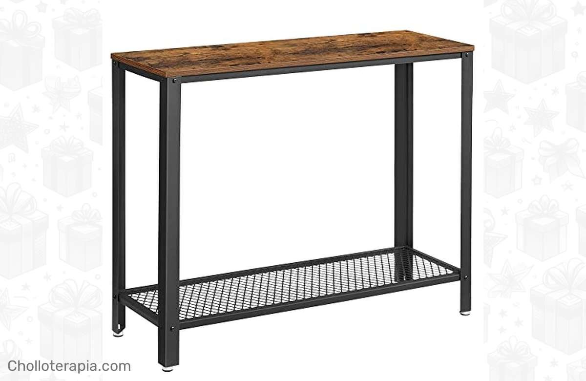 ¡No puedes perder este chollo! Mesa de consola vintage, montaje sencillo y precio increíble.