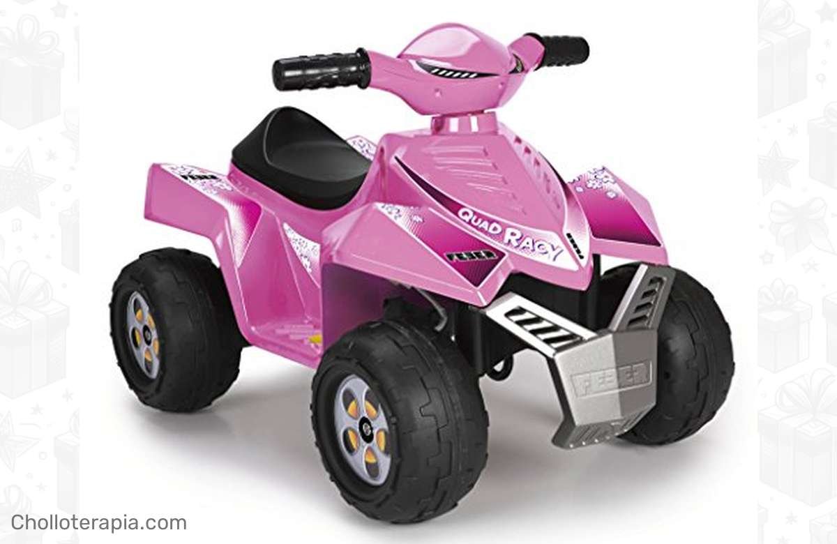¡No te lo pierdas! FEBER Quad Racy 6V para niños a precio de chollo