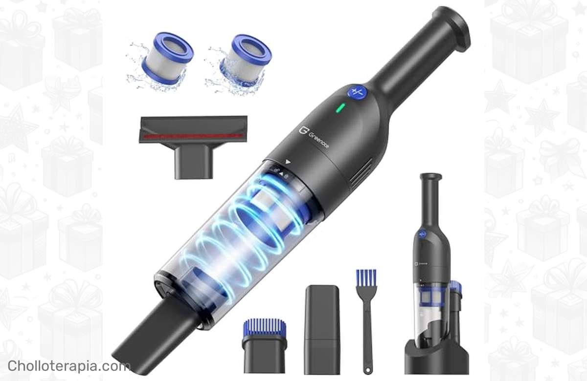 ¡No te pierdas esta ganga! Greenote Aspirador de Mano: la solución perfecta para tu hogar.