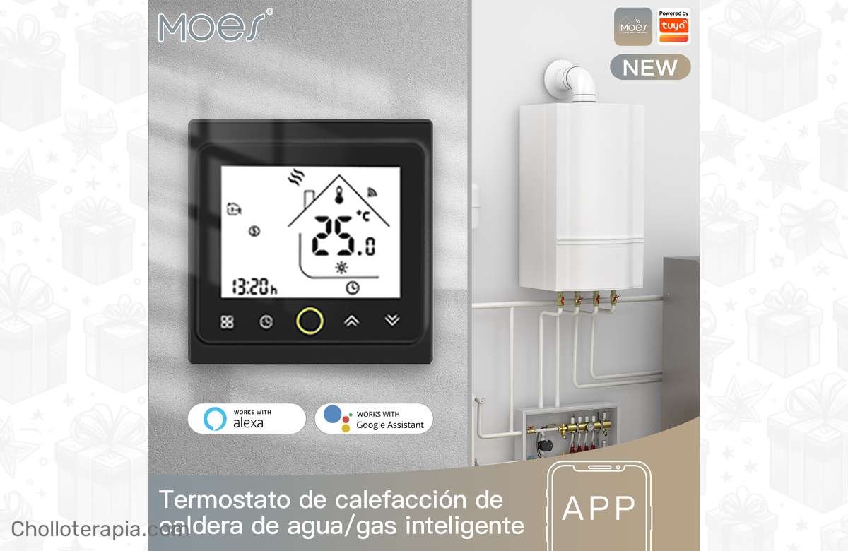 ¡No te quedes sin el MOES-termostato inteligente! ¡Ahorra en calefacción ya!