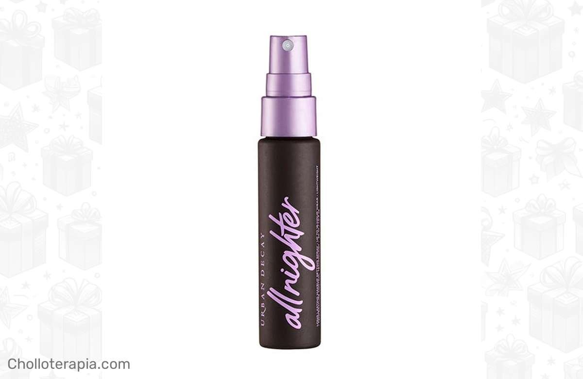 ¡No te quedes sin él! Spray fijador de maquillaje Urban Decay All Nighter en tamaño viaje con descuento increíble