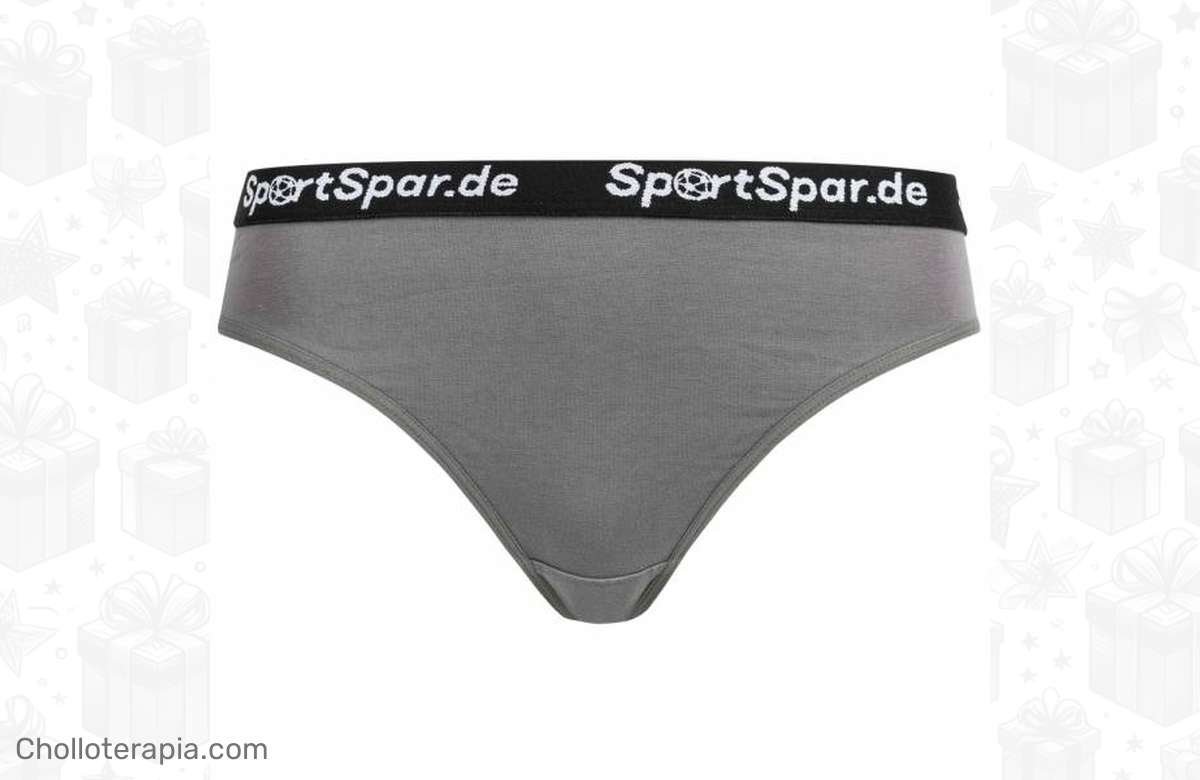 ¡No te quedes sin él! Tanga gris oscuro Sparhöschen con descuento increíble.