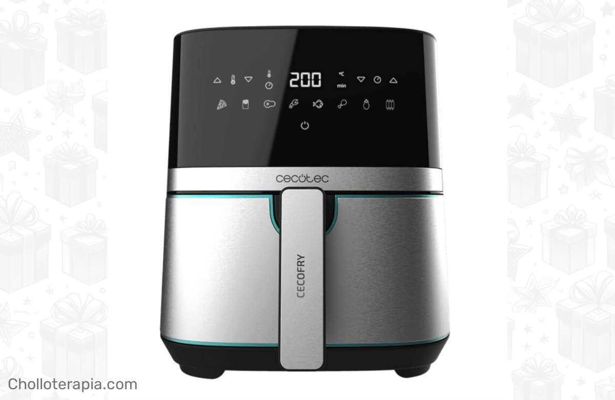 ¡No te quedes sin la oferta exclusiva de la Freidora Cecotec Dietética Cecofry Full Inox 5500 Pro! ¡Cocina con estilo y sin aceite ya mismo!