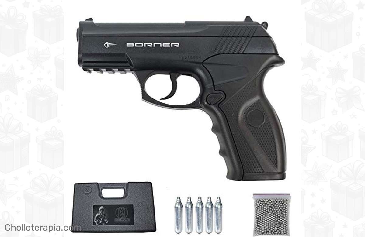 ¡No te quedes sin la pistola de balines Borner C11, un chollo increíble de 3 julios!