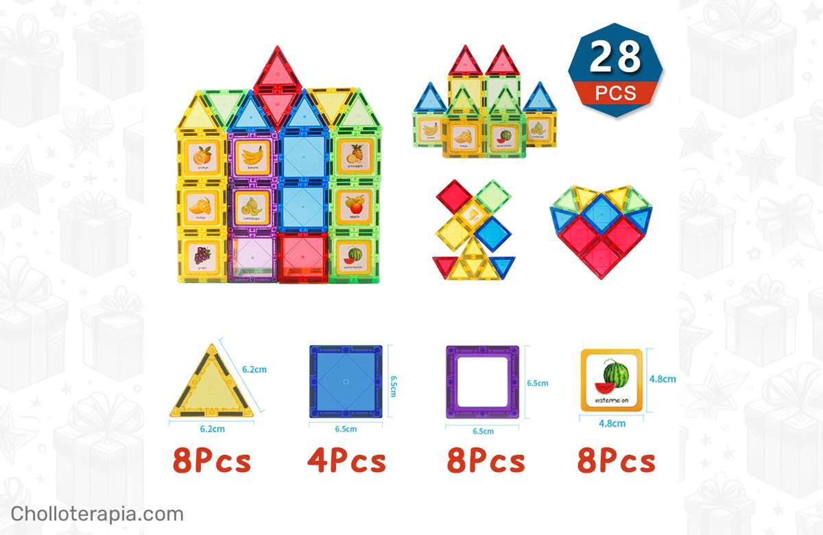 ¡No te quedes sin los Bloques de Construcción Magnéticos Romboss, la mejor opción para divertirse y aprender!