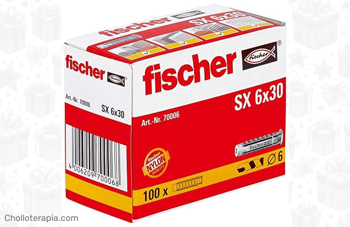 ¡No te quedes sin tus tacos fischer SX 6×30! ¡Compra ahora y aprovecha esta oferta única!