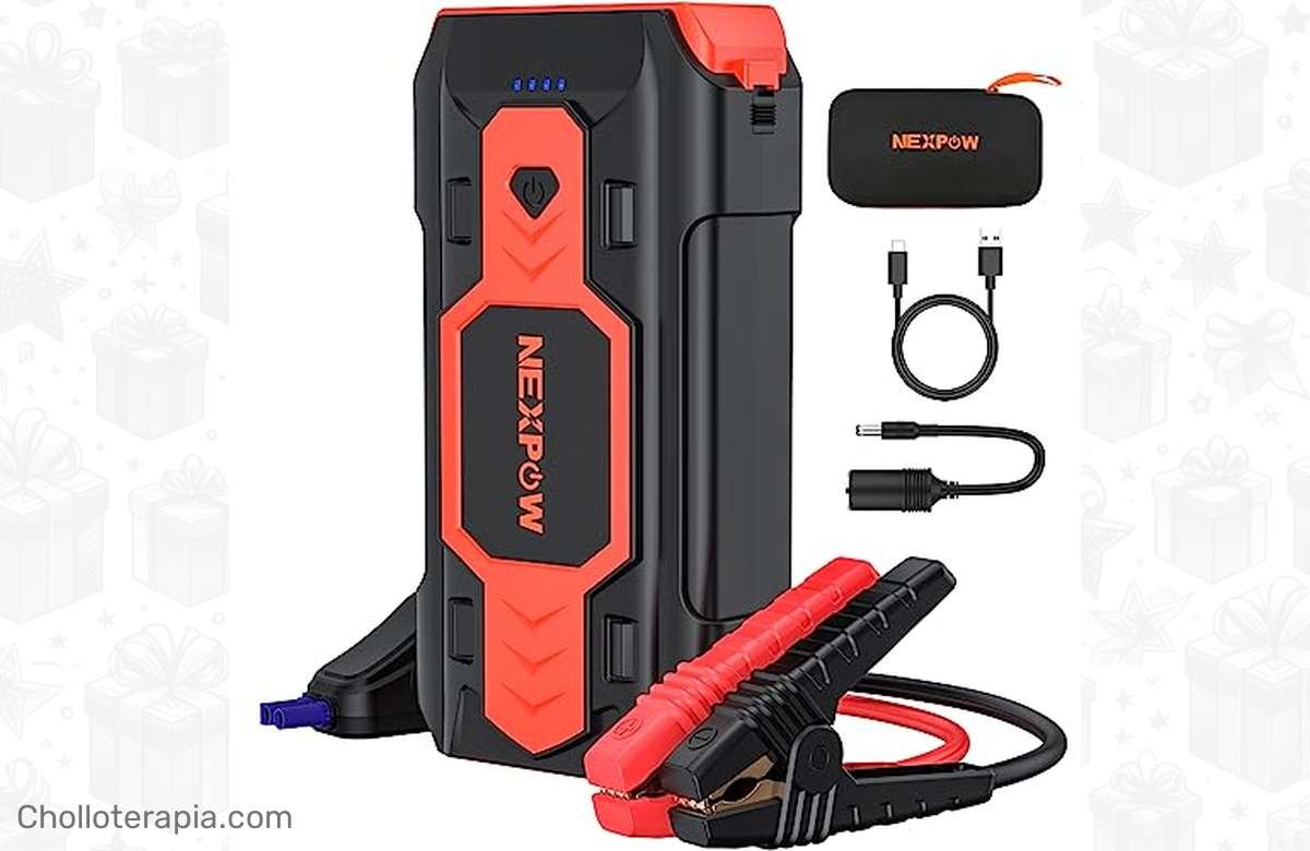 ¡No te quedes varado! Arranca tu coche al instante con el NEXPOW 2500A!