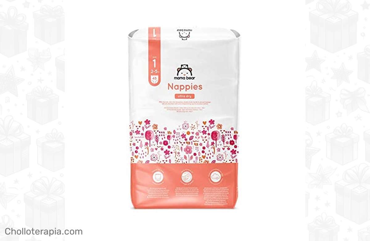 ¡Oferta bomba! Mama Bear Pañales ultra-secos Talla 1: ¡48 unidades a precio de locura!