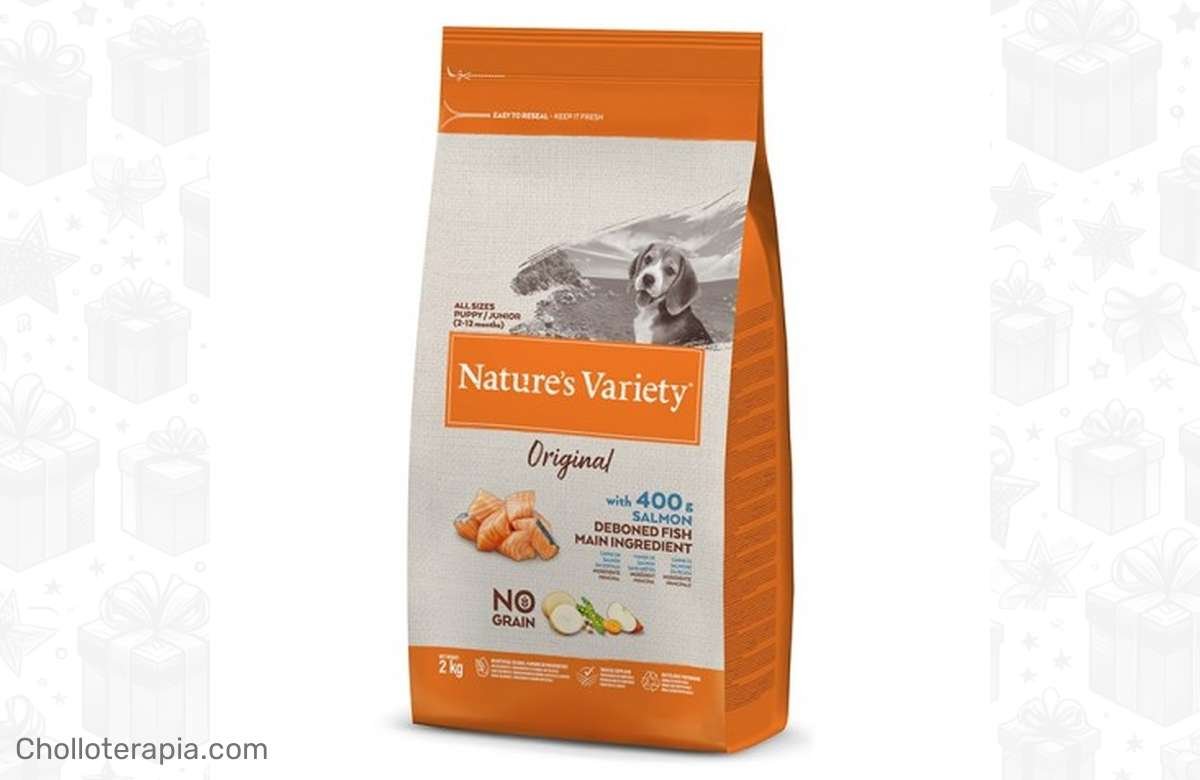 ¡Oferta increíble! Natures Variety Original Grain Free Salmón Junior 2Kg: ¡alimenta a tu cachorro como un rey!