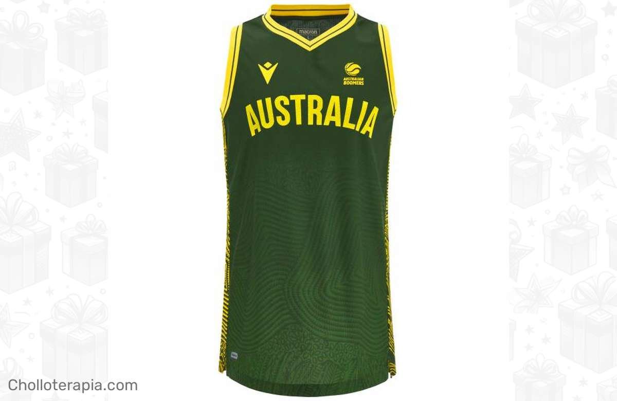 ¡Oferta increíble en camiseta de baloncesto Australia + balón Macron! ¡No te lo pierdas!