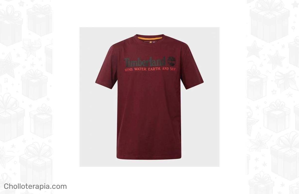 ¡Oferta única! Camiseta Timberland con un súper descuento ¡No te la puedes perder!