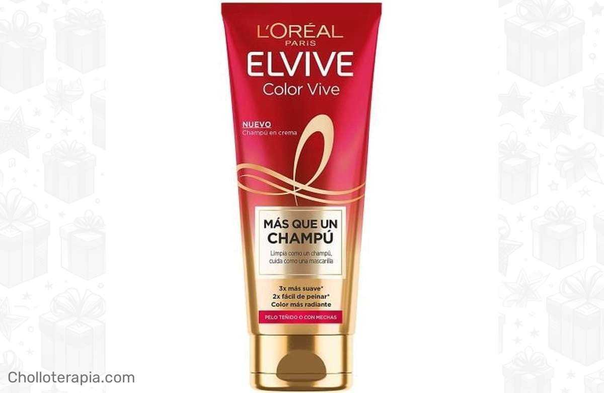 ¡Oferta única! Champú Loreal Elvive Color Vive a precio de chollo