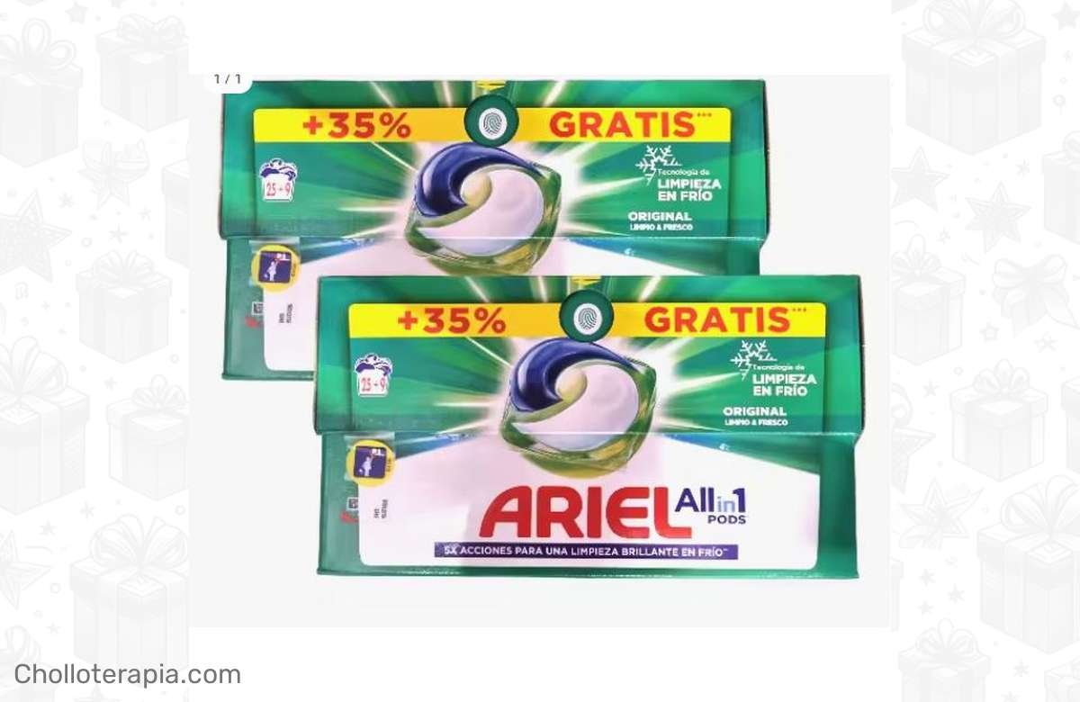 ¡Oferta única! Detergente ARIEL All-in-1 Pods 68 capsulas a precio increíble, ¡no te quedes sin el tuyo!
