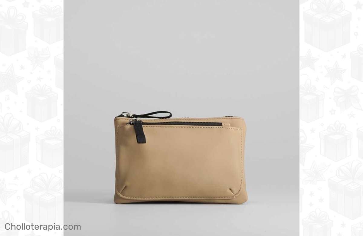 ¡Oferta única! Monedero camel engomado NYC: ¡Aprovecha ya este precio increíble!