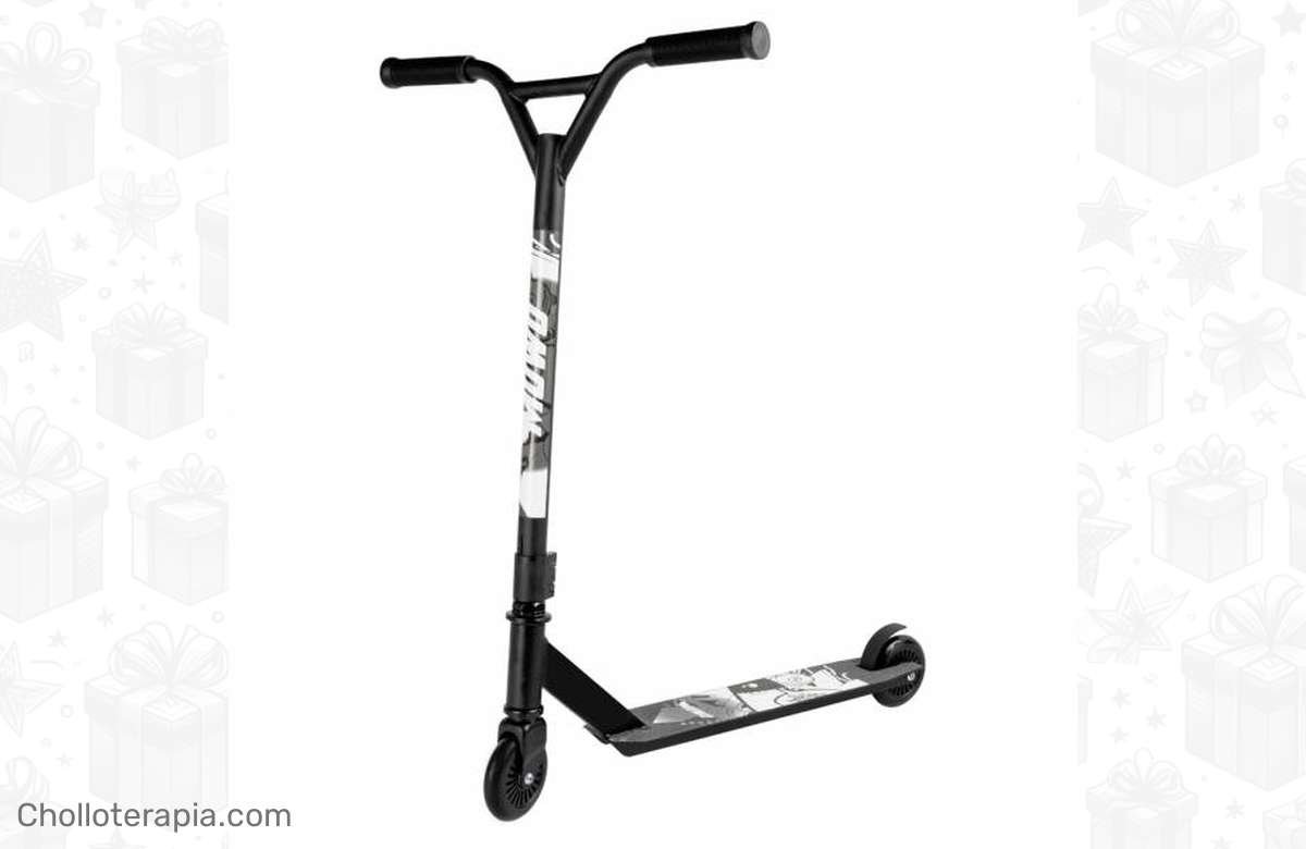 ¡Oferta única! Patinete acrobático gris MUWO Halfpipe a precio de locura
