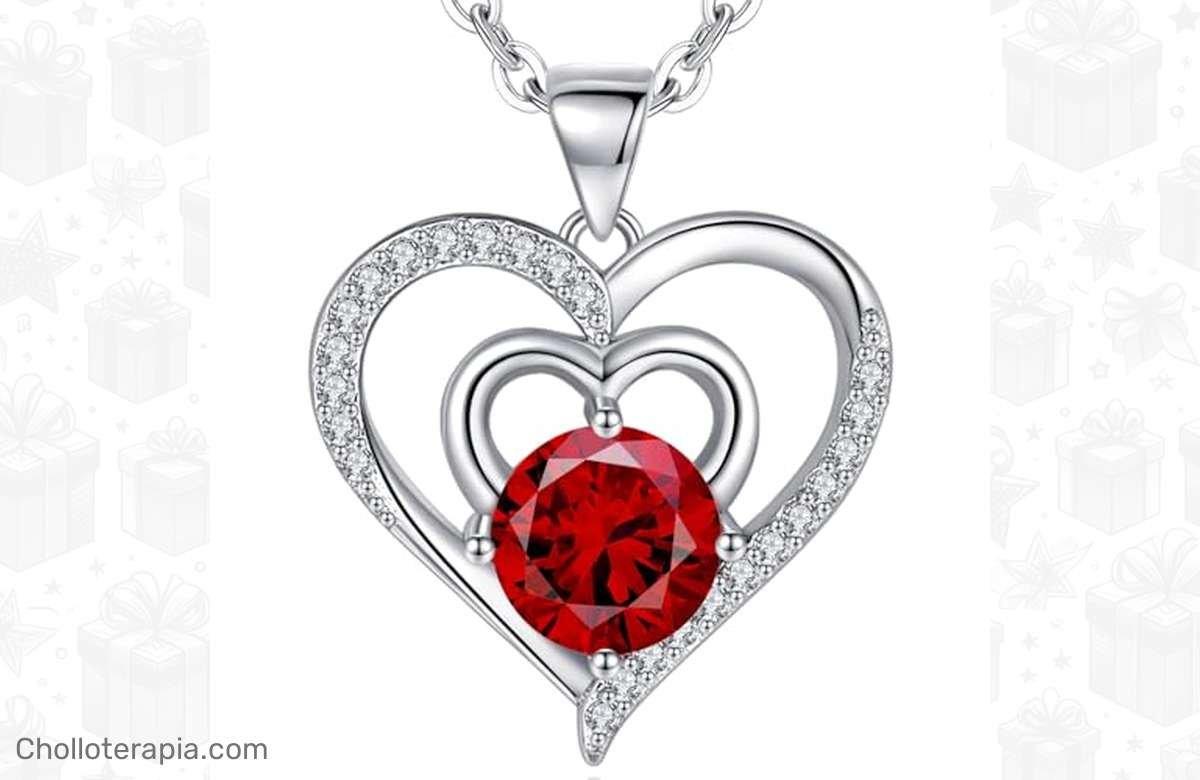 ¡Regala amor! -50% en Collar de Corazón de Plata 925, el regalo ideal para tu pareja.