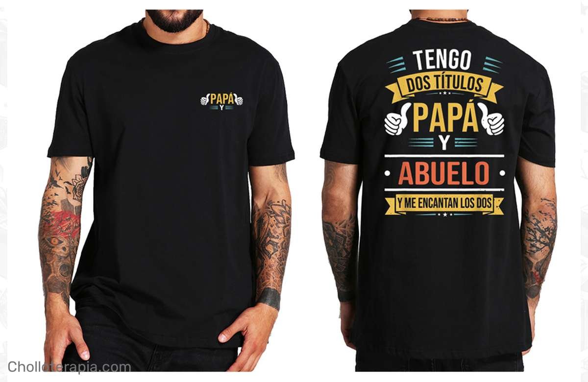 ¡Regala la camiseta ideal para el Día del Padre! ¡100% algodón y súper divertida!