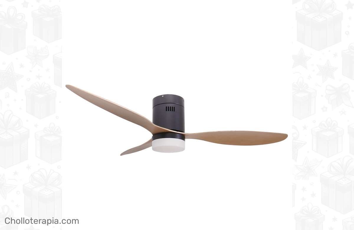 ¡Renueva tu hogar con el ventilador de techo negro Jocca! ¡No te quedes sin el tuyo!