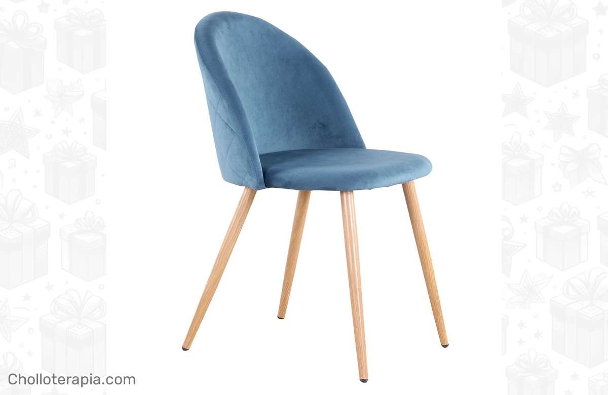 ¡Renueva tu hogar con estas sillas de terciopelo en colores sorprendentes! ¡No te quedes sin la tuya!