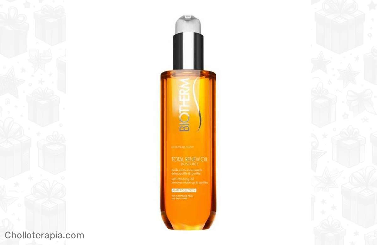 ¡Renueva tu piel con el Aceite limpiador e hidratante Biotherm Total Renew Oil Biosource!