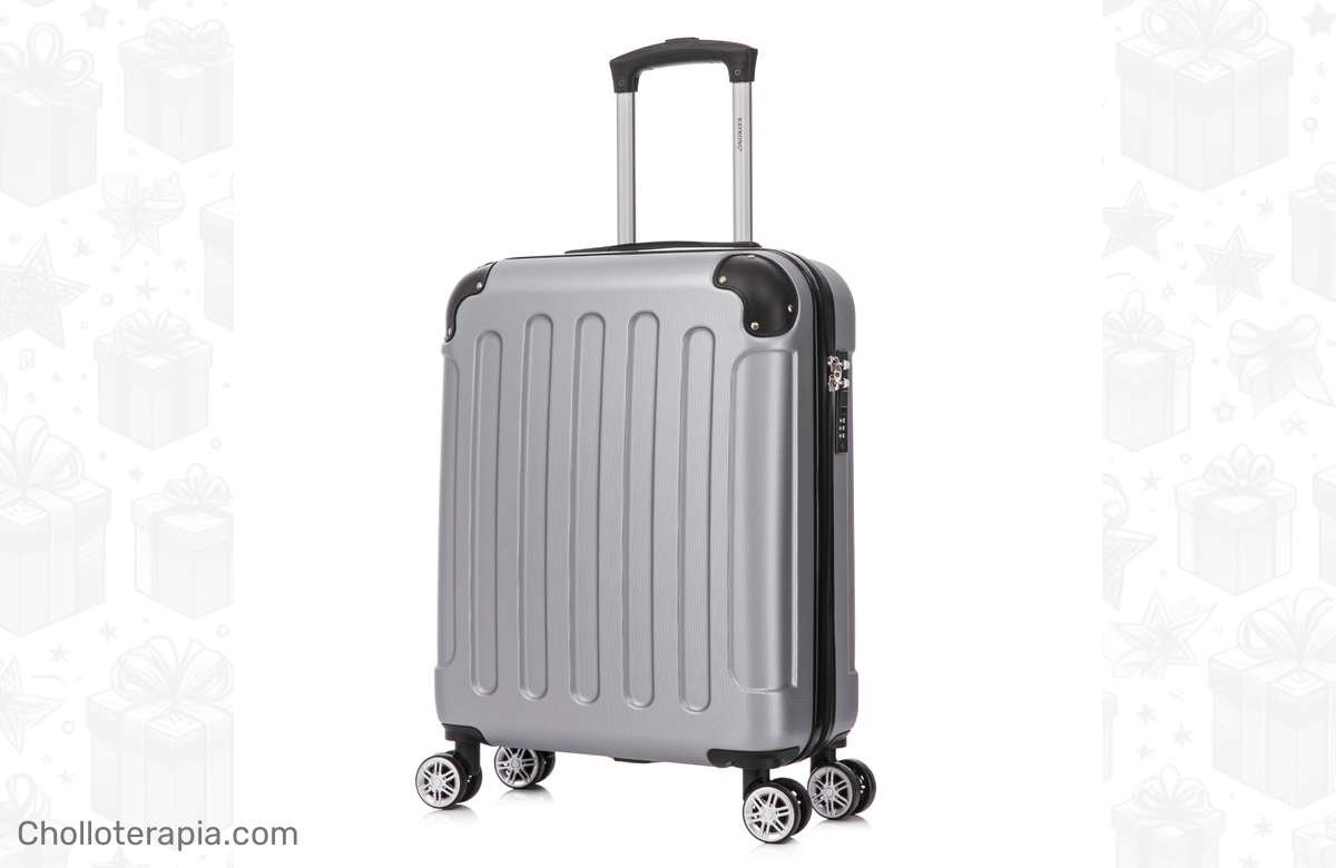 ¡Viaja ligero y con estilo con la Maleta Raykong ABS 55x40x20cm!