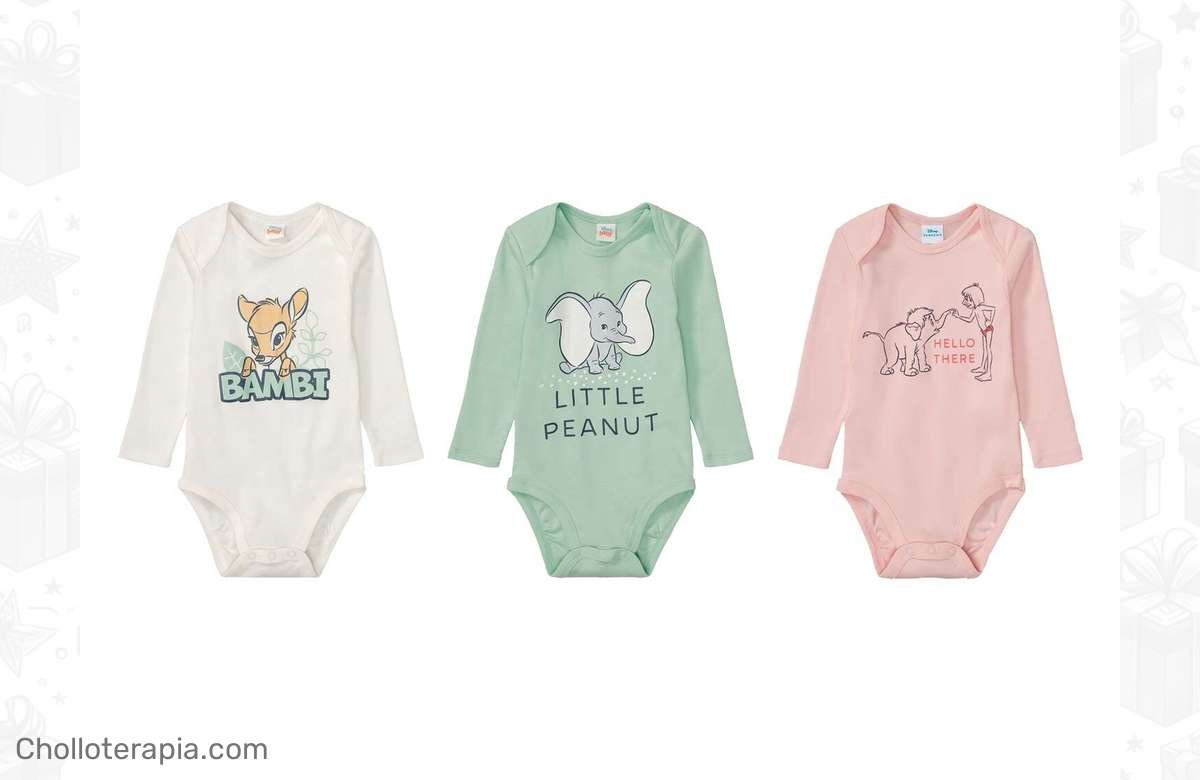 ¡Viste a tu bebé como un personaje de Disney® con estos bodies mágicos!