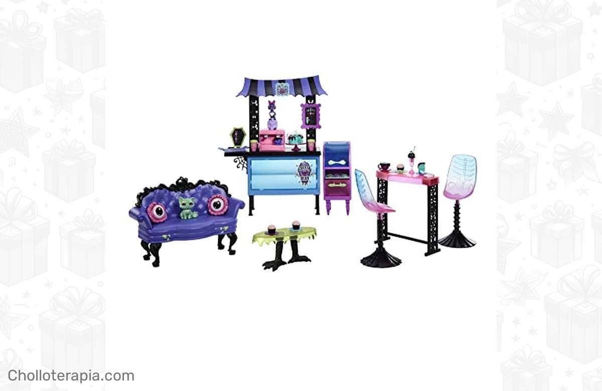 Aprovecha el ofertón del Set de Juego Monster High Coffin Bean Cafetería. ¡Corre que vuelan!