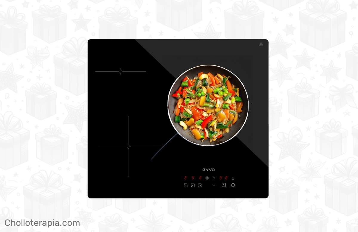 Consigue un 30% de descuento en la Placa Vitrocerámica Evvo V60, ¡Cocina como un chef profesional en tu hogar!