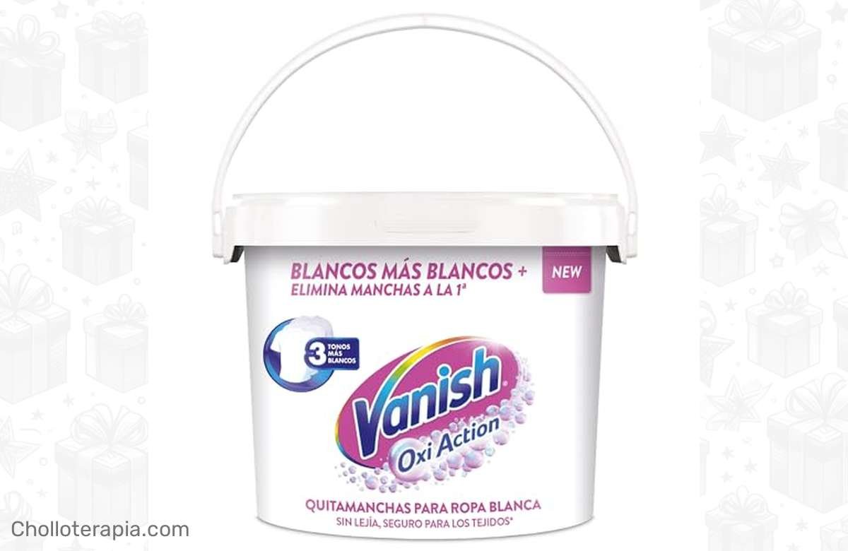 Consigue una ropa impecable con Vanish Oxi Action ¡Oferta única en polvo de 2.4 kg! ¡Dale vida a tus prendas ya!