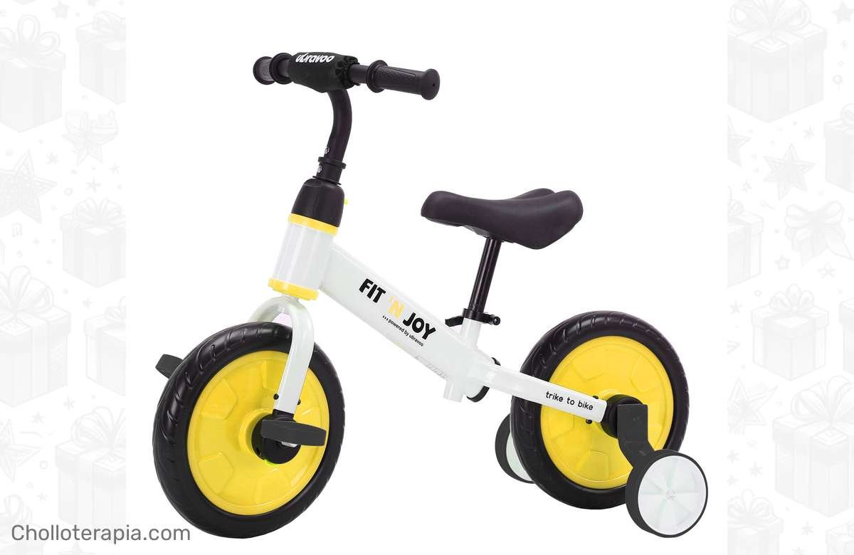 Dale a tus hijos la mejor diversión con la Bicicleta de Entrenamiento UBRAVOO a precio de locura