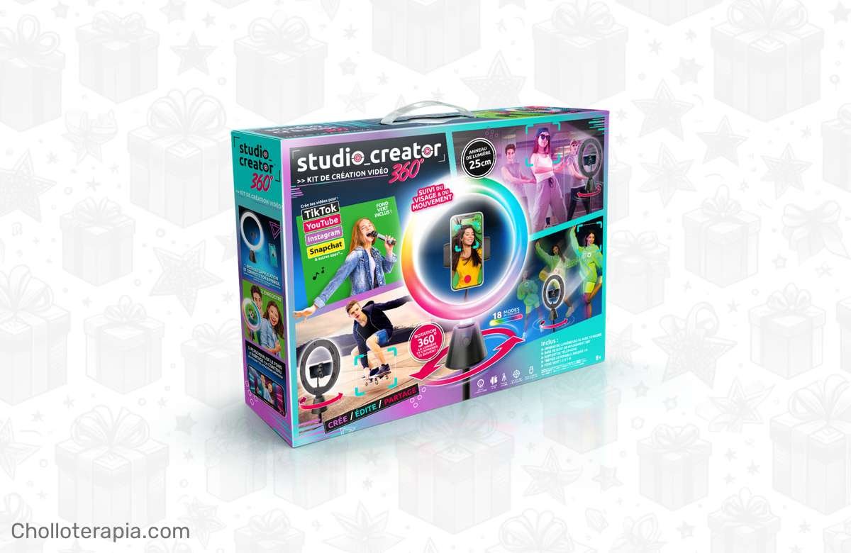 Desata tu creatividad: Studio Creator 360º Rotating ¡solo para los creativos más atrevidos!