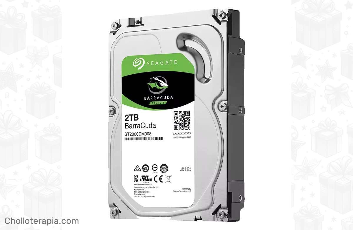 Descuento brutal en Disco Duro Interno Seagate Barracuda 2TB Sata3 7200 RPM ¡Aprovecha ya!