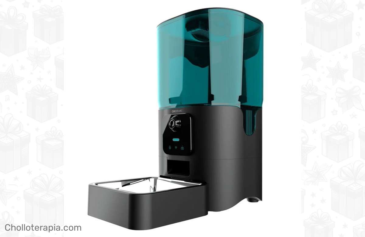 Descuento exclusivo: ¡Alimenta a tu mascota de forma inteligente con el comedero automático CECOTEC Pumba 6000!
