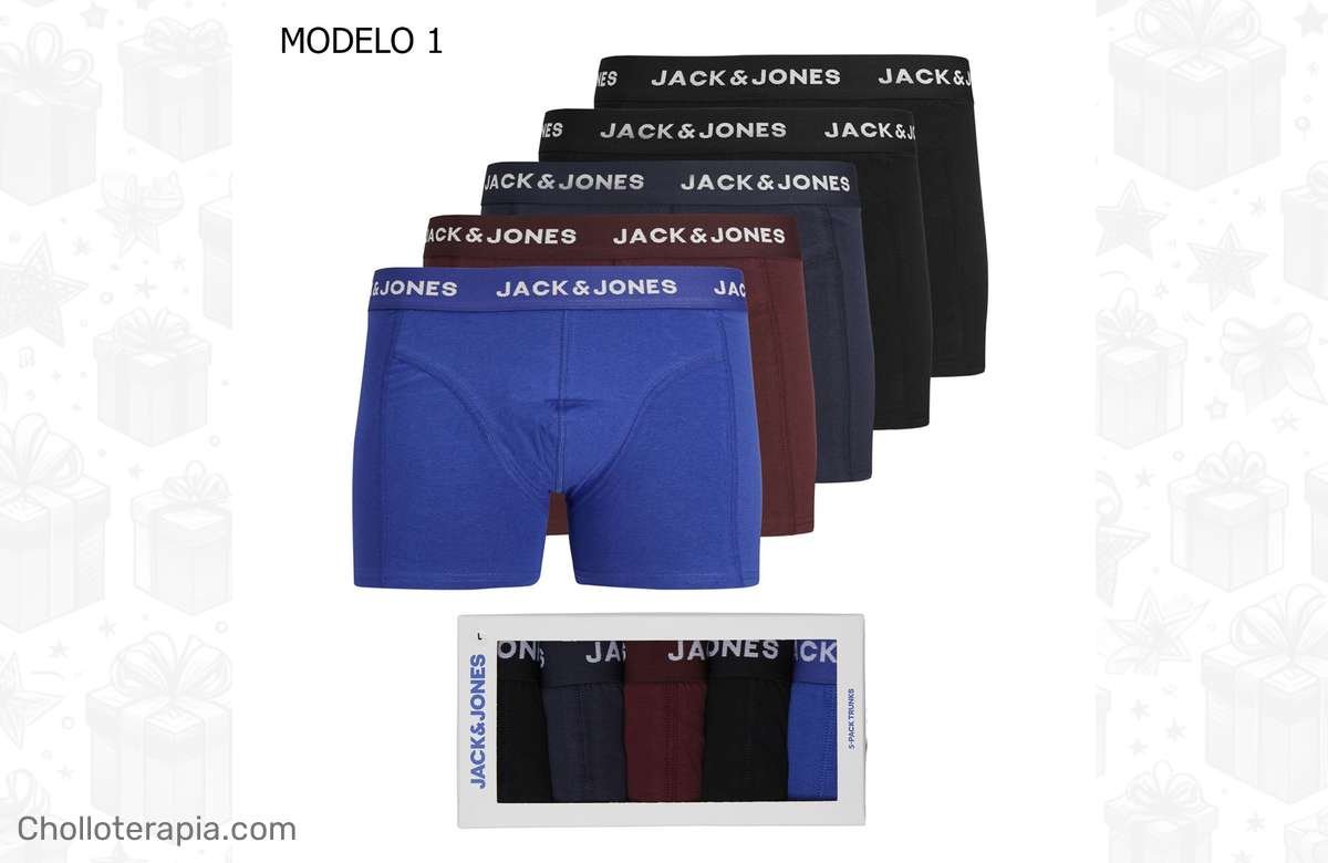 Descuento increíble en Boxer Calzoncillos Jack & Jones: ¡No te quedes sin ellos!