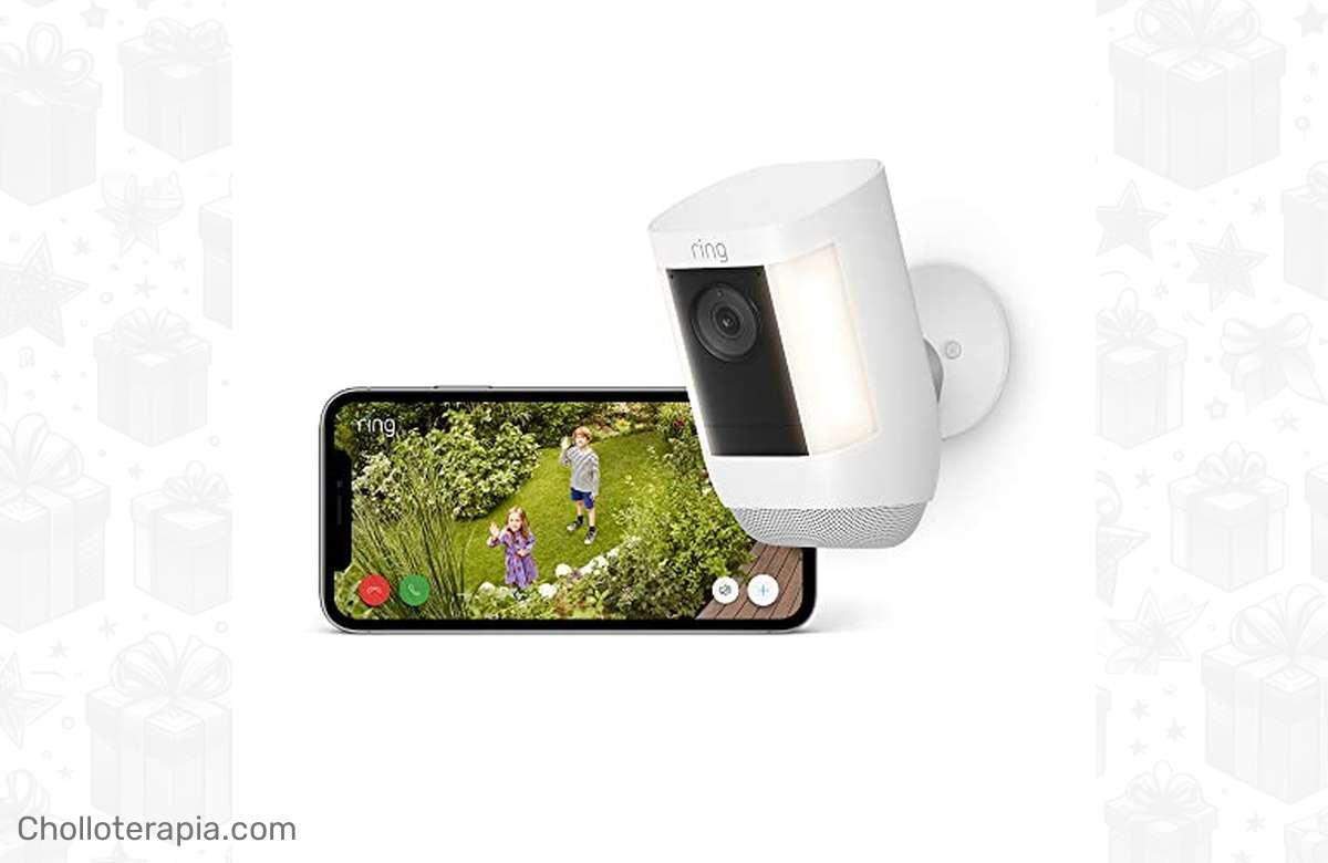 El mejor sistema de seguridad para tu hogar: Ring Spotlight Cam Pro Battery a un precio irresistible. ¡Asegura tu hogar con lo mejor!