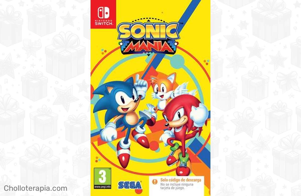 Llévate Sonic Mania para Nintendo Switch al precio más bajo ¡No te quedes sin esta ganga!