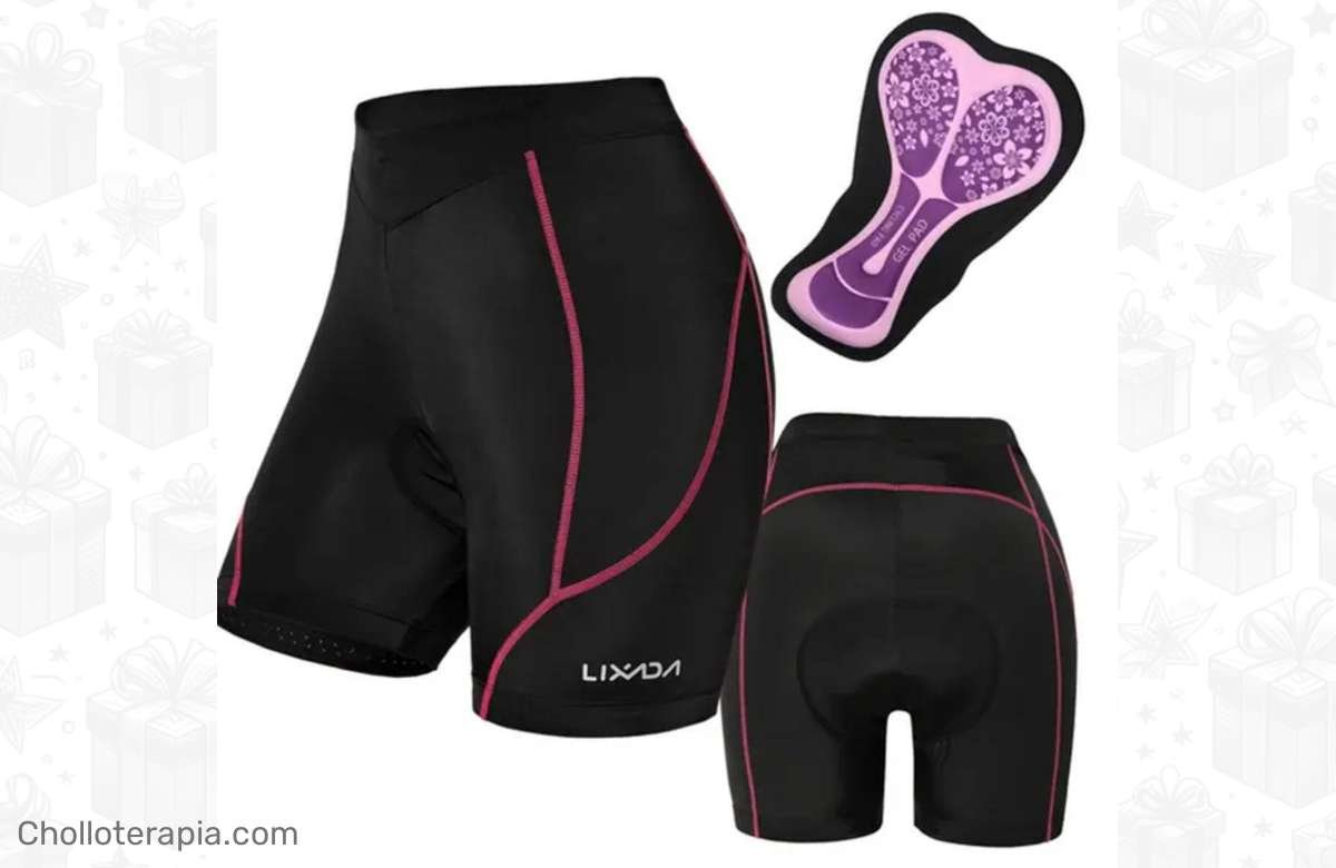 ¡A pedalear con estilo! Pantalones cortos de ciclismo con descuento increíble