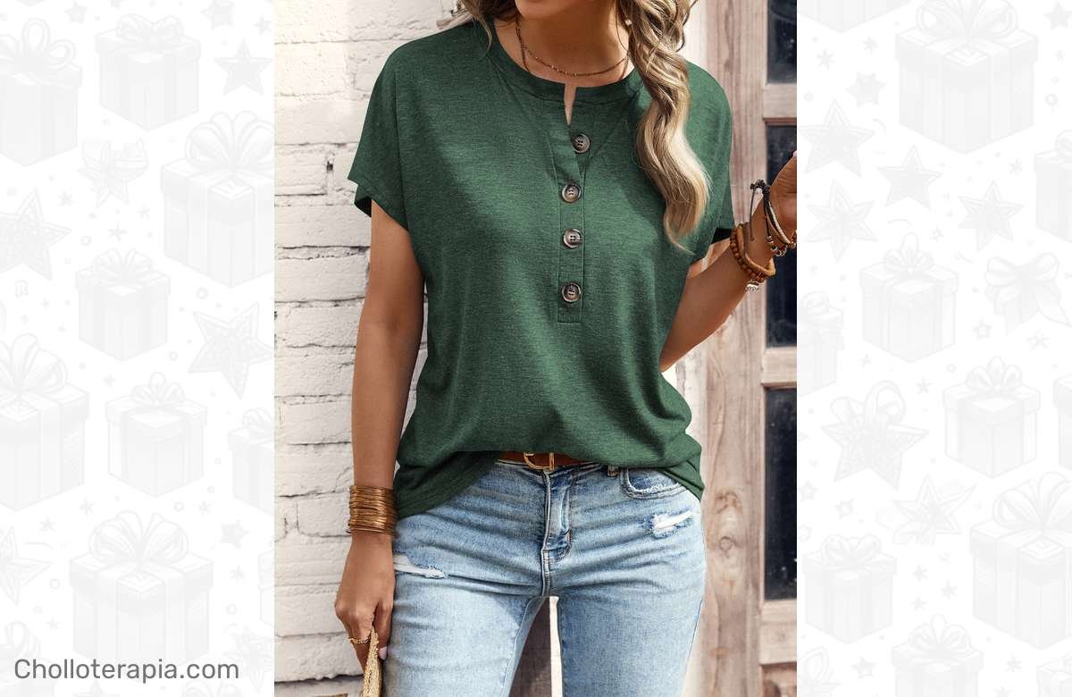 ¡Actualiza tu armario con esta camiseta retorcida en Top Color Sólido!