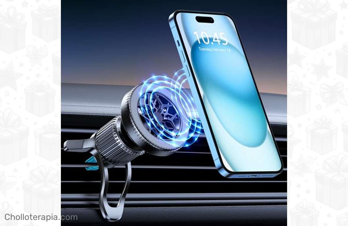 ¡Adquiere ahora tu soporte móvil para coche con descuento del 50%!