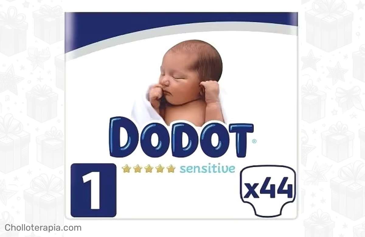 ¡Ahorra en pañales Dodot Sensitive Talla 1 y cuida a tu bebé como se merece!