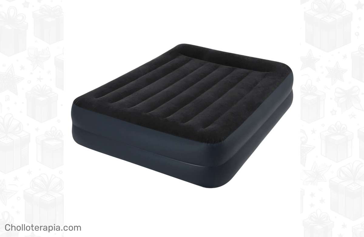 ¡Aprovecha el descuento en el colchón hinchable INTEX Dura-Beam Plus y cambia tus noches para siempre!