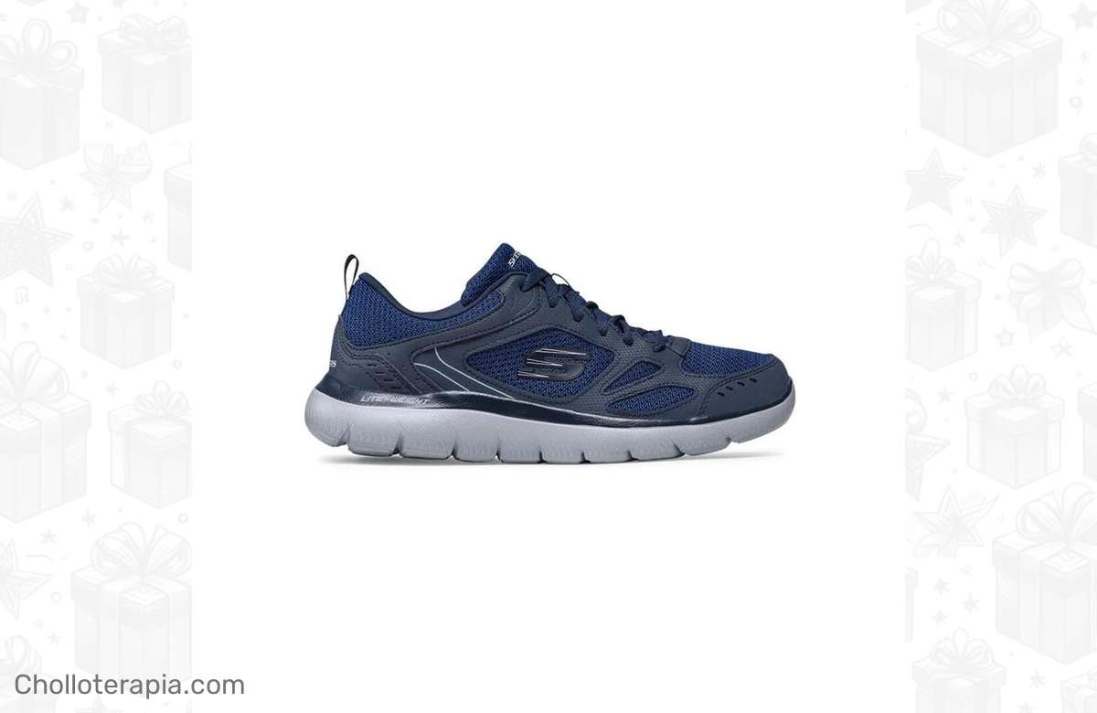 ¡Aprovecha la ganga en zapatos marinos para hombre de Skechers!