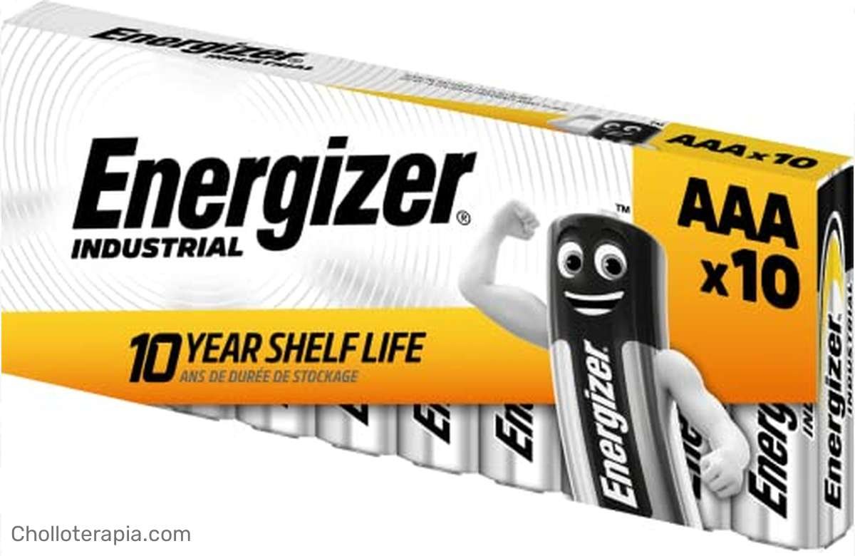 ¡Aprovecha la oferta! 10 pilas AAA Energizer Industrial ¡Solo hoy!