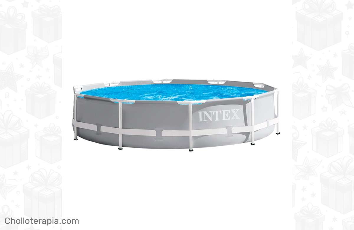 ¡Aprovecha la oferta: Piscina Prism Frame INTEX para disfrutar al máximo este verano!