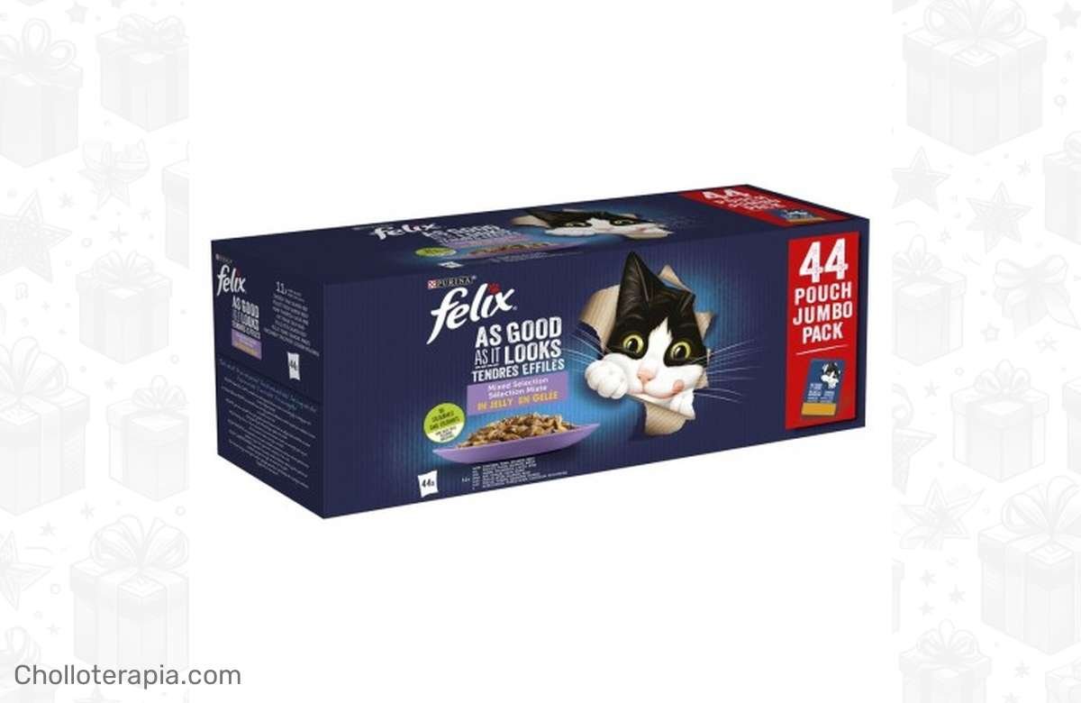 ¡Aprovecha ya este increíble chollo para mimar a tu gato con Felix Fantastic Multipack!