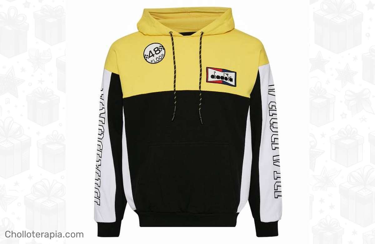 ¡Aprovecha ya este ofertón! Sudadera con capucha Diadora x EMA Stokholma a precio de ¡locura!