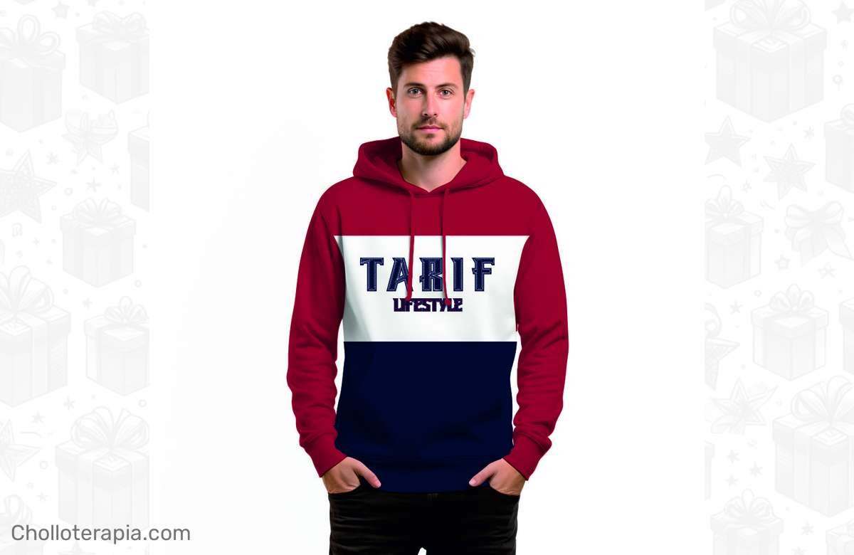¡Arrasa con la sudadera de moda Tarif Hombre y marca tendencia!