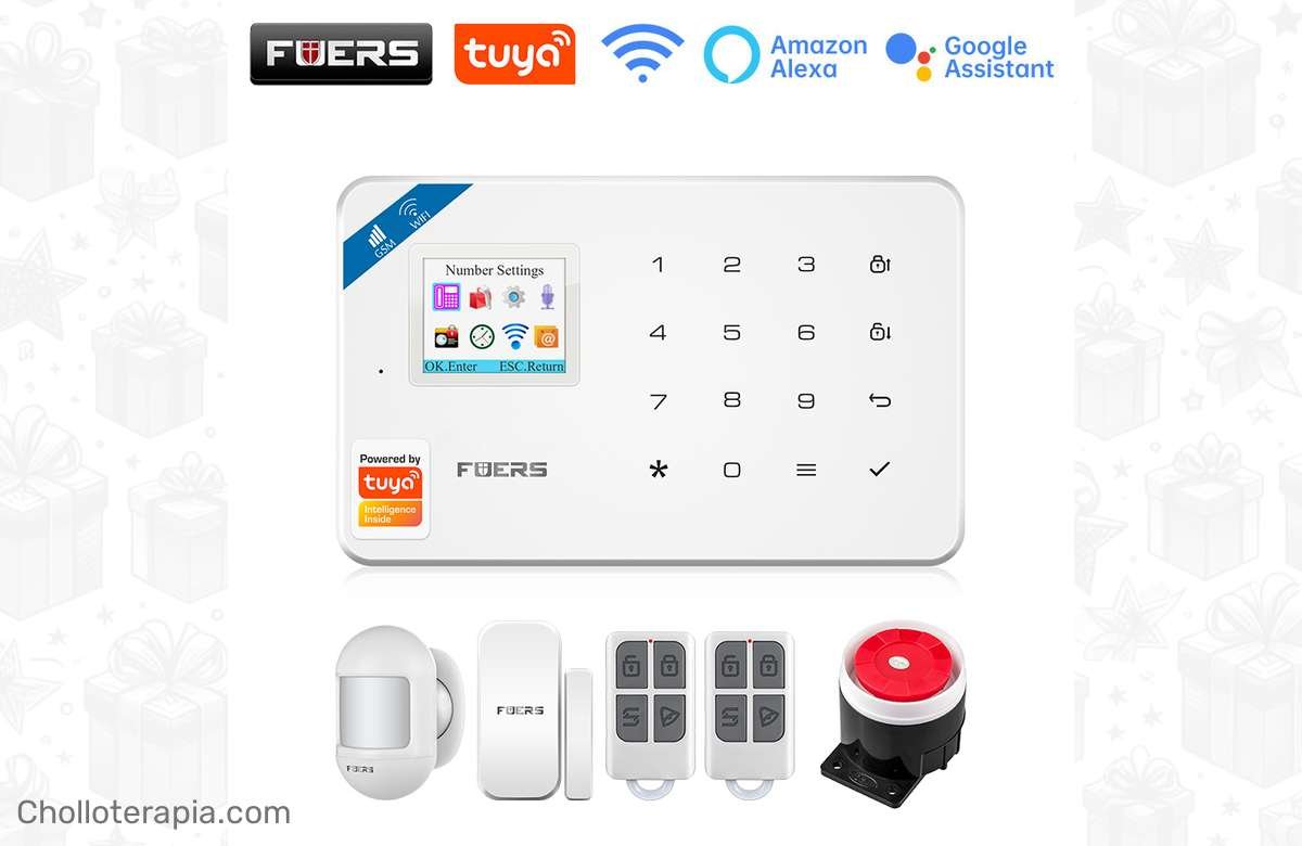¡Asegura tu tranquilidad con la alarma FUERS W181 al mejor precio!